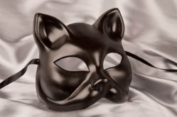 black cat mask CAT32P-1